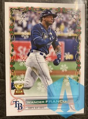 2022 Topps Holiday Wander Franco Rookie RC #HW181 Tampa Bay Rays